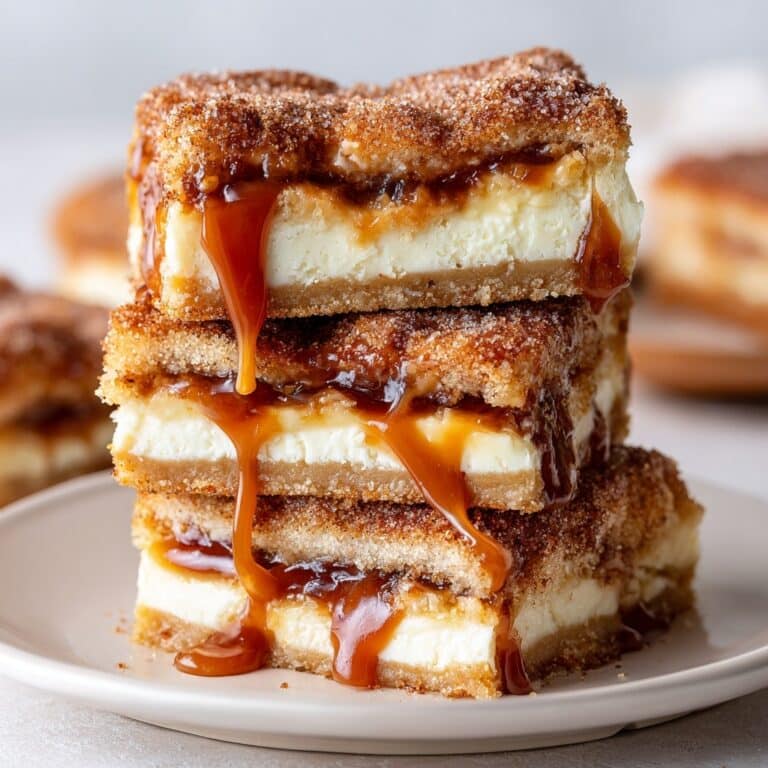 Salted Caramel Gooey Butter Bars Recipe