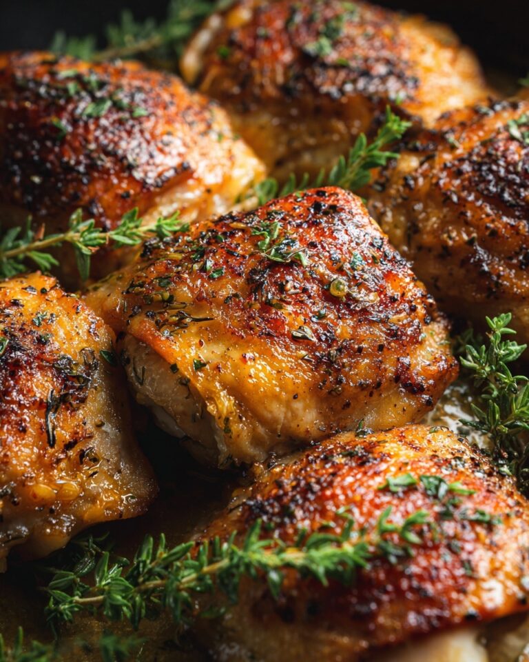 Baked Chicken Thighs Recipe