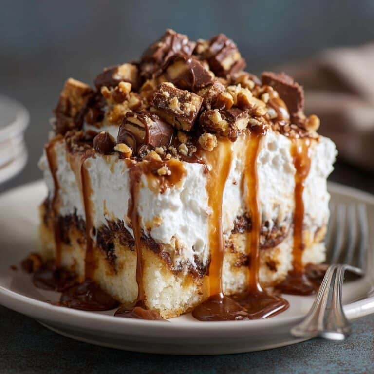 Heath Bar Poke Cake Recipe