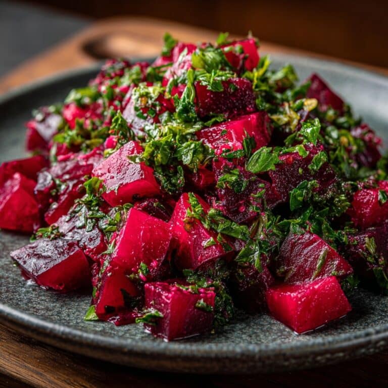 Swedish Beetroot Salad – Rödbetssallad Recipe