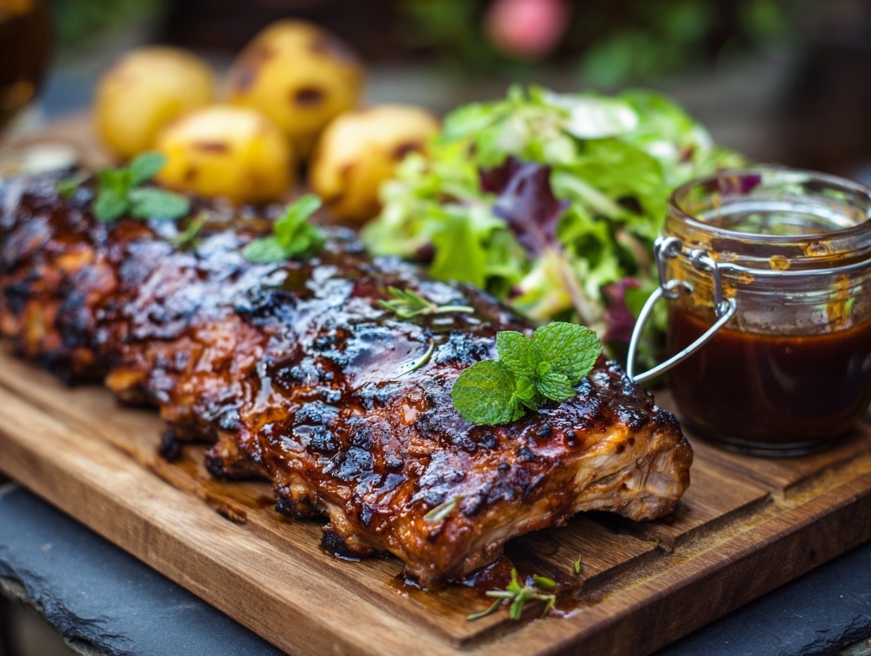 Slow Cooker BBQ Baby Back Ribs Recipe - Recipe Image