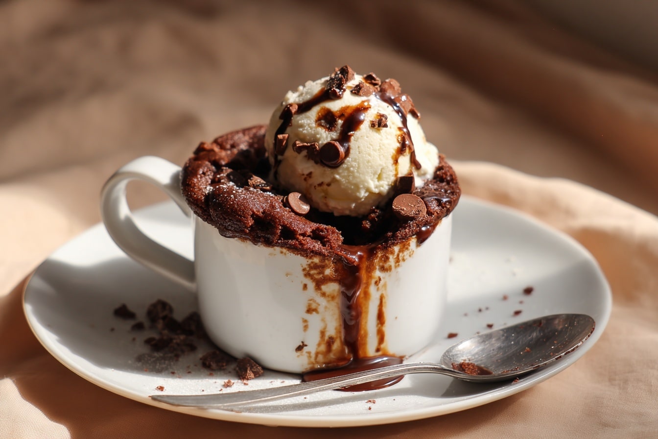 Slow Cooker Brownie Pudding Recipe - Recipe Image