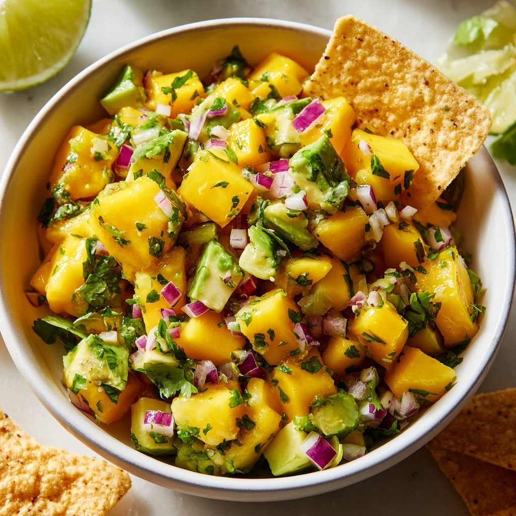 Pineapple Mango Salsa Recipe - Recipe Image