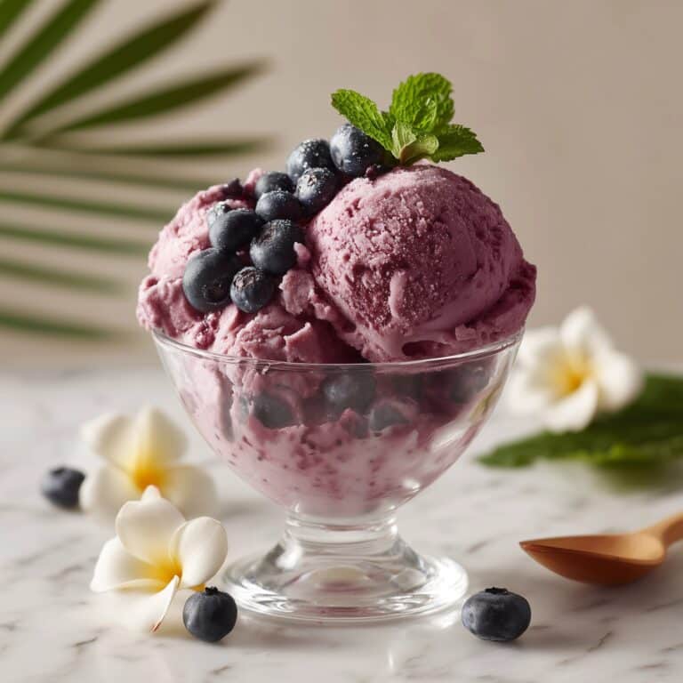 Blueberry Cheesecake Ice Cream Recipe