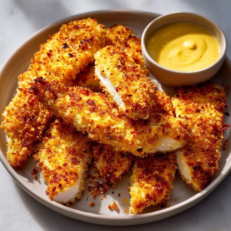 Crispy and Sweet-Spicy Hot Honey Chicken Cutlets Recipe