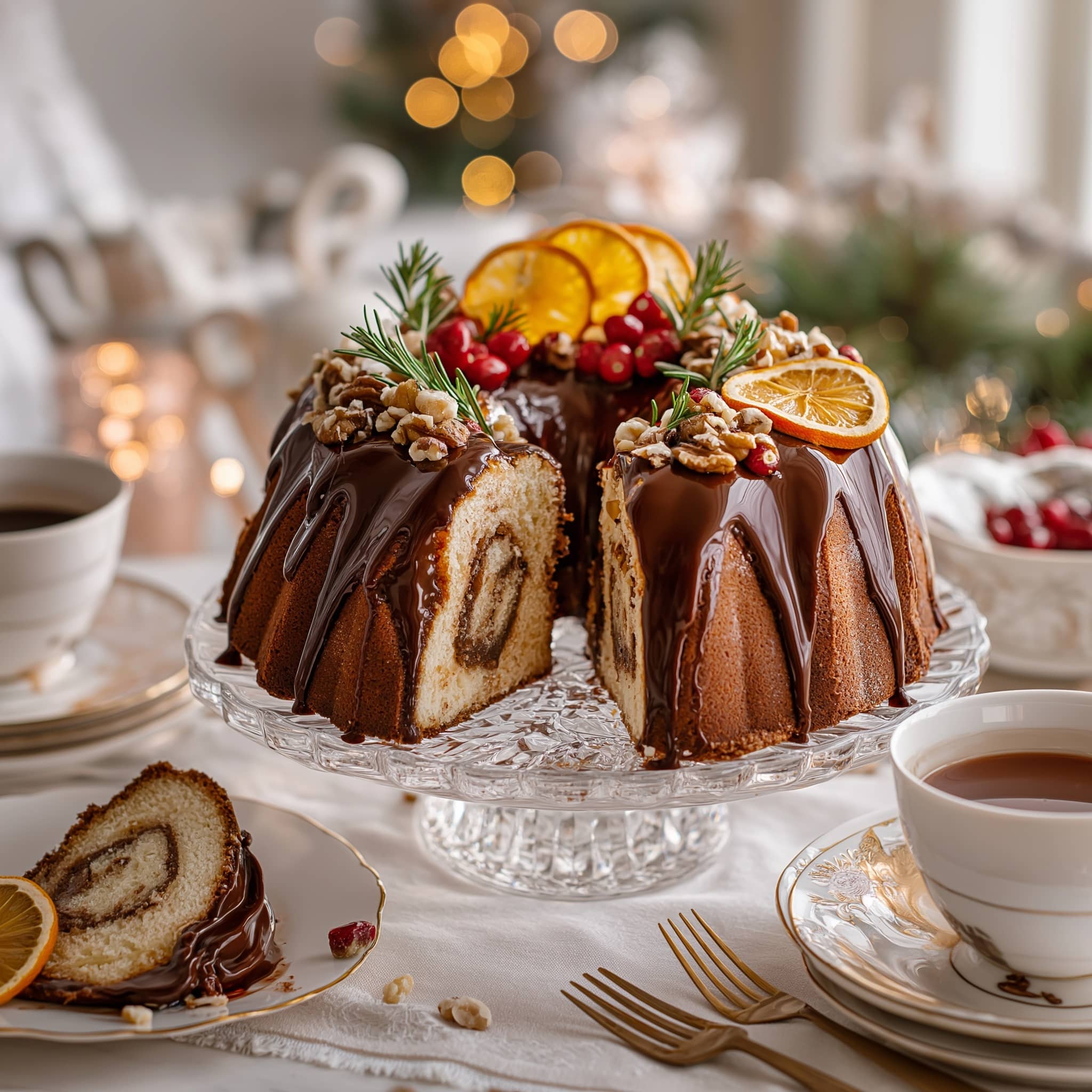 Christmas Pudding Cake Recipe - Recipe Image