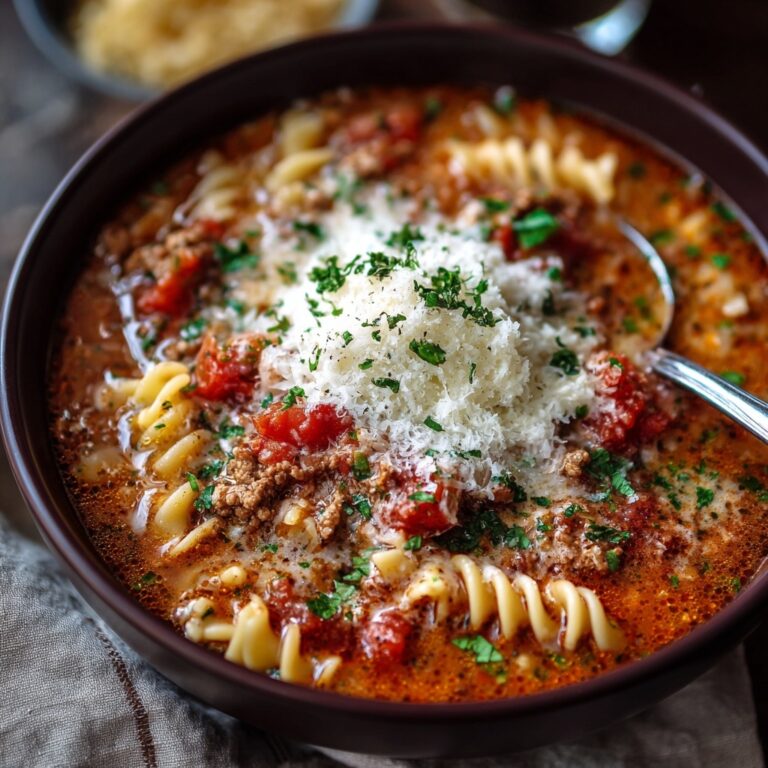 Quick White Lasagna Soup Recipe