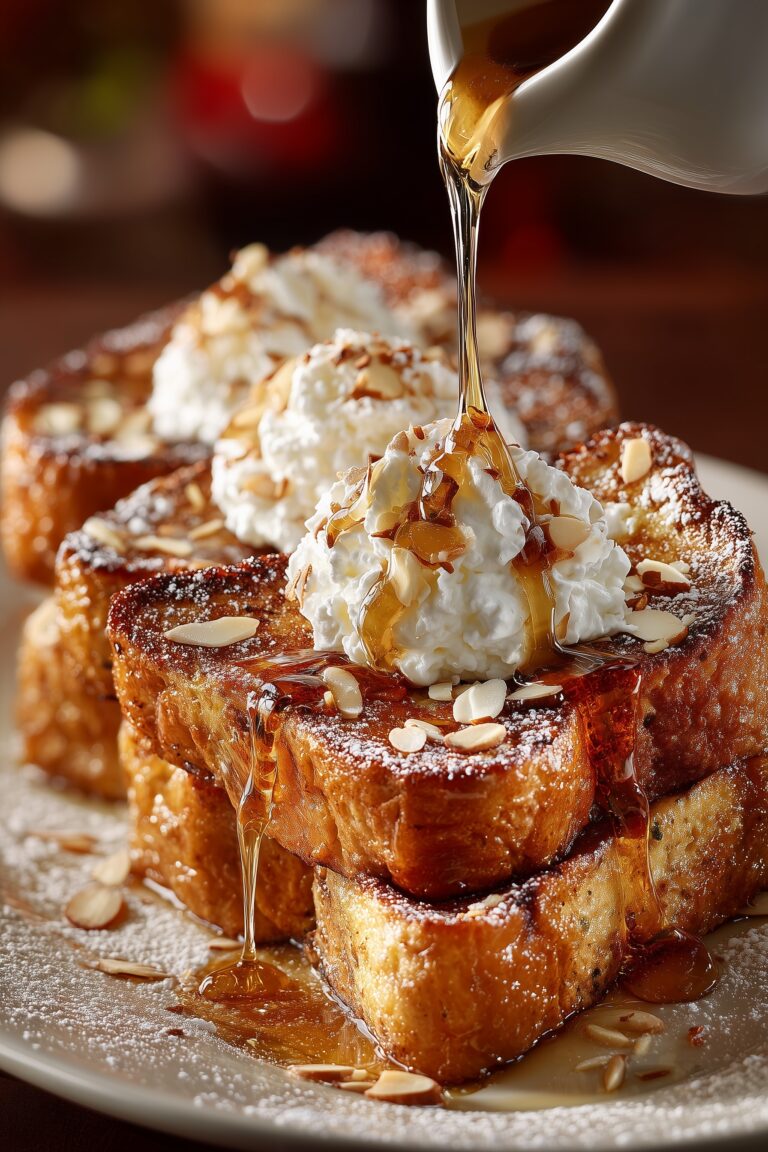 Cinnamon Roll French Toast with Cream Cheese Icing Recipe