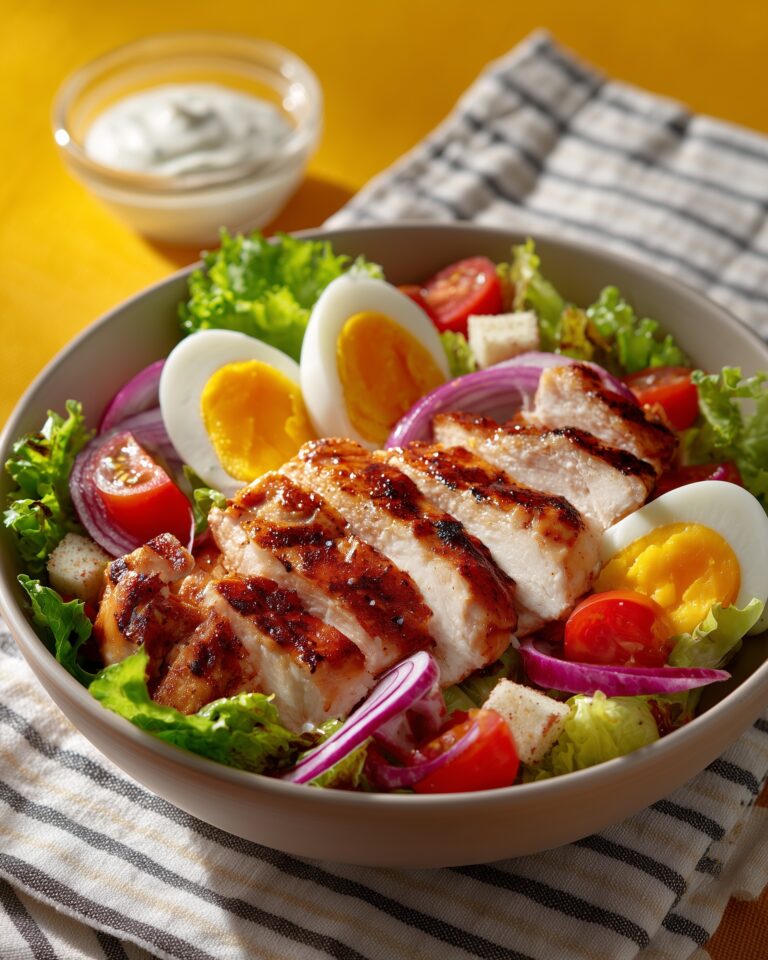 San Francisco Chicken Salad with Yoghurt Ranch Dressing Recipe