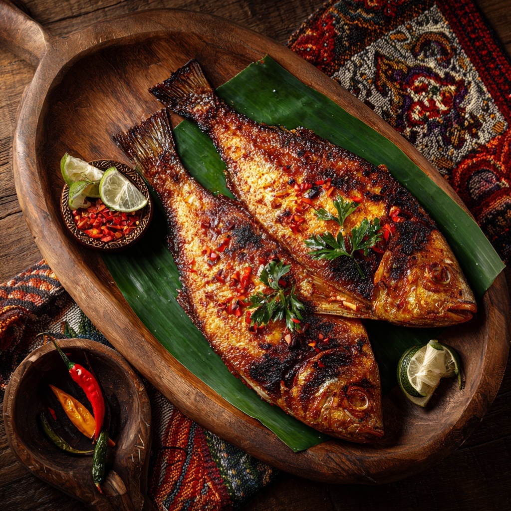 Crispy Skin Fish Recipe - Recipe Image