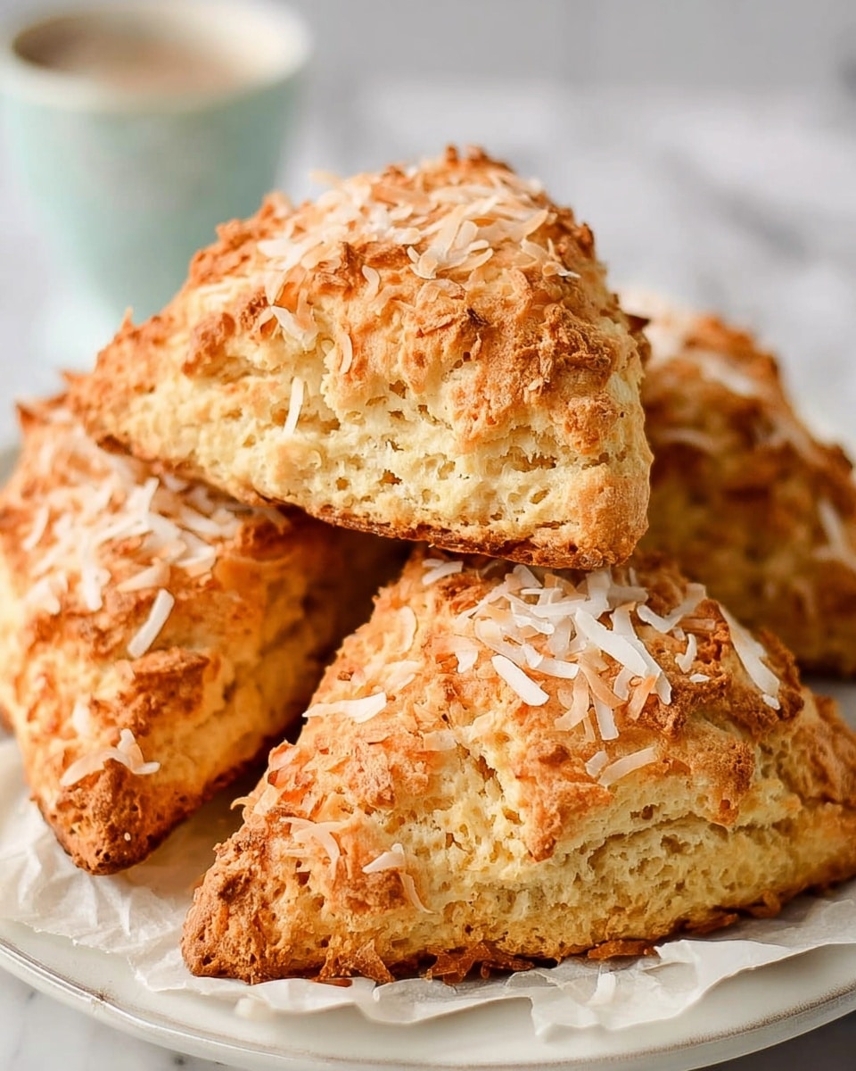 Coconut Scones Recipe - Recipe Image