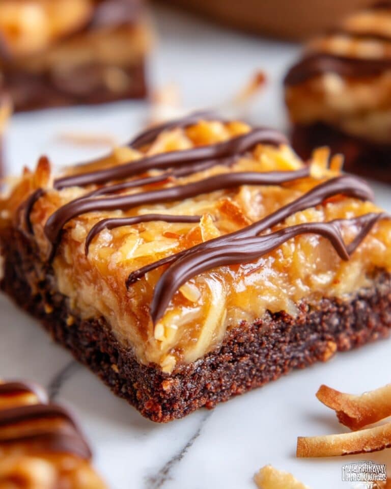 Easy Samoa Brownies Recipe