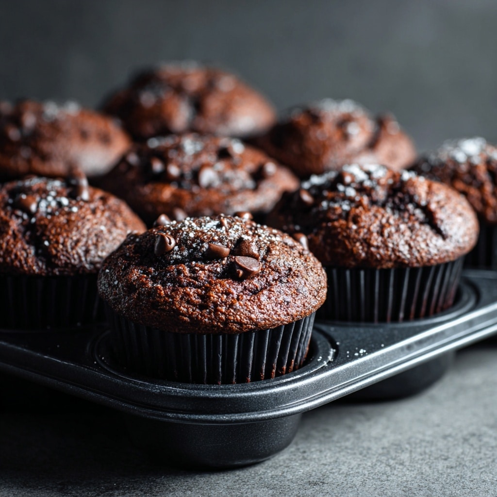 Blackout Chocolate Cupcakes Recipe - Recipe Image