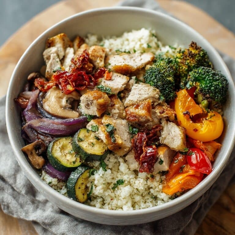 Peanut Chicken Protein Bowls Recipe