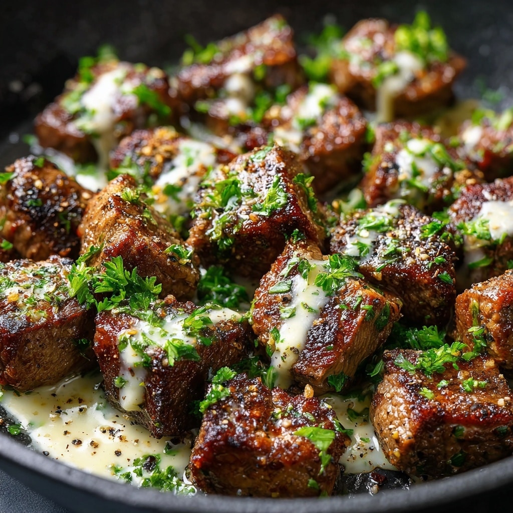 Beefy Garlic Butter Bowl Recipe - Recipe Image