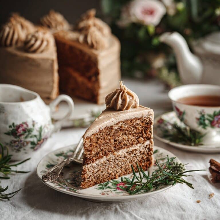 Chocolate Spiced Gingerbread House Cake Recipe