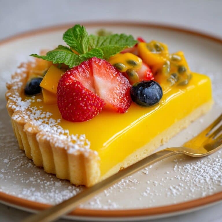 Mango Curd Tart Recipe