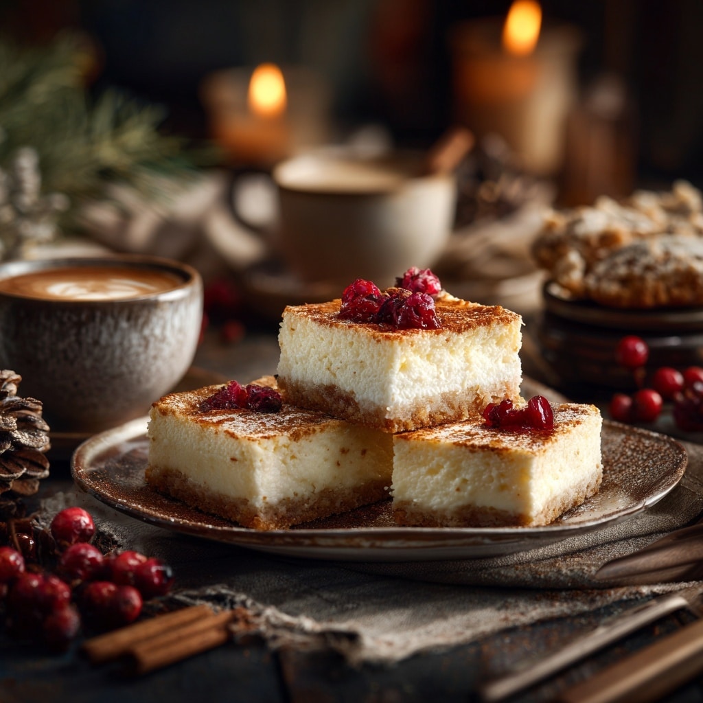 Vanilla Custard Cream Squares Recipe - Recipe Image