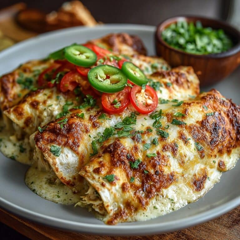 Amazing 20-Minute Green Chile Chicken Enchiladas Recipe