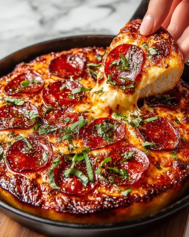 Hot Honey Pepperoni Pizza Dip Recipe