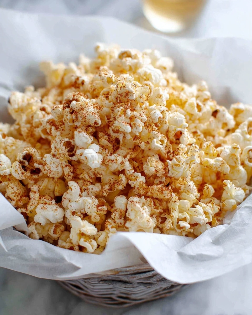 Spicy Parmesan Party Popcorn Recipe - Recipe Image