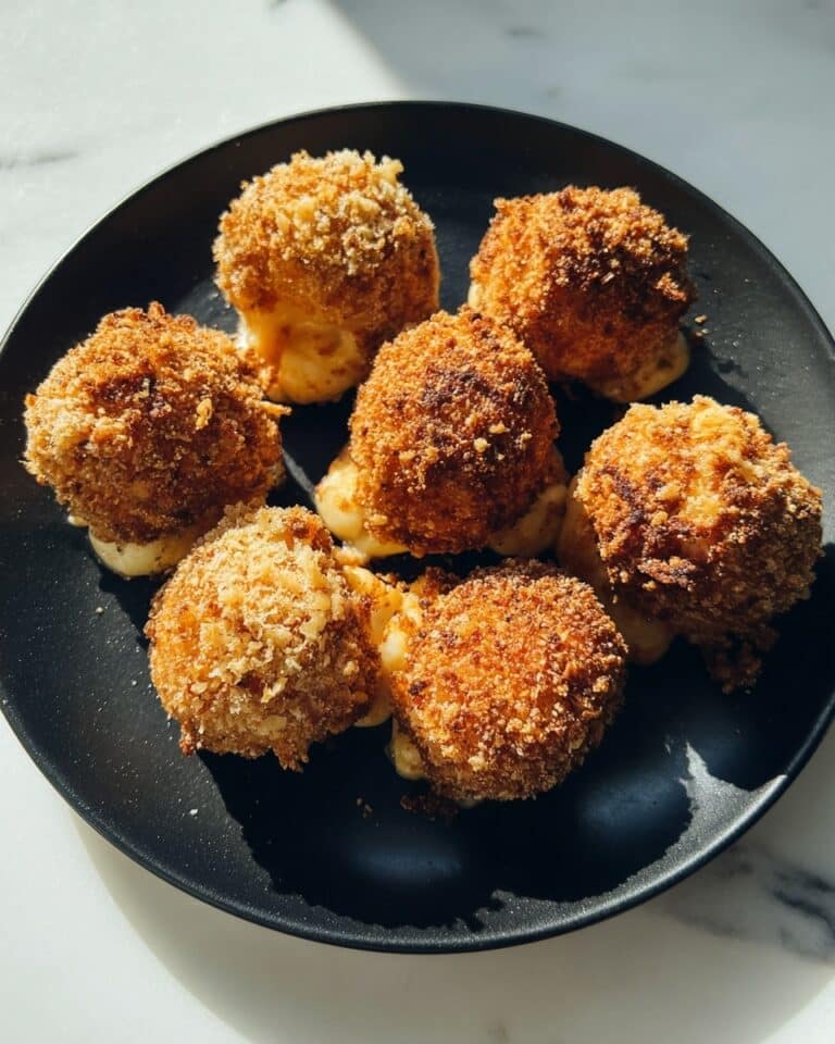 Chorizo & Mozzarella Cheese Balls Recipe
