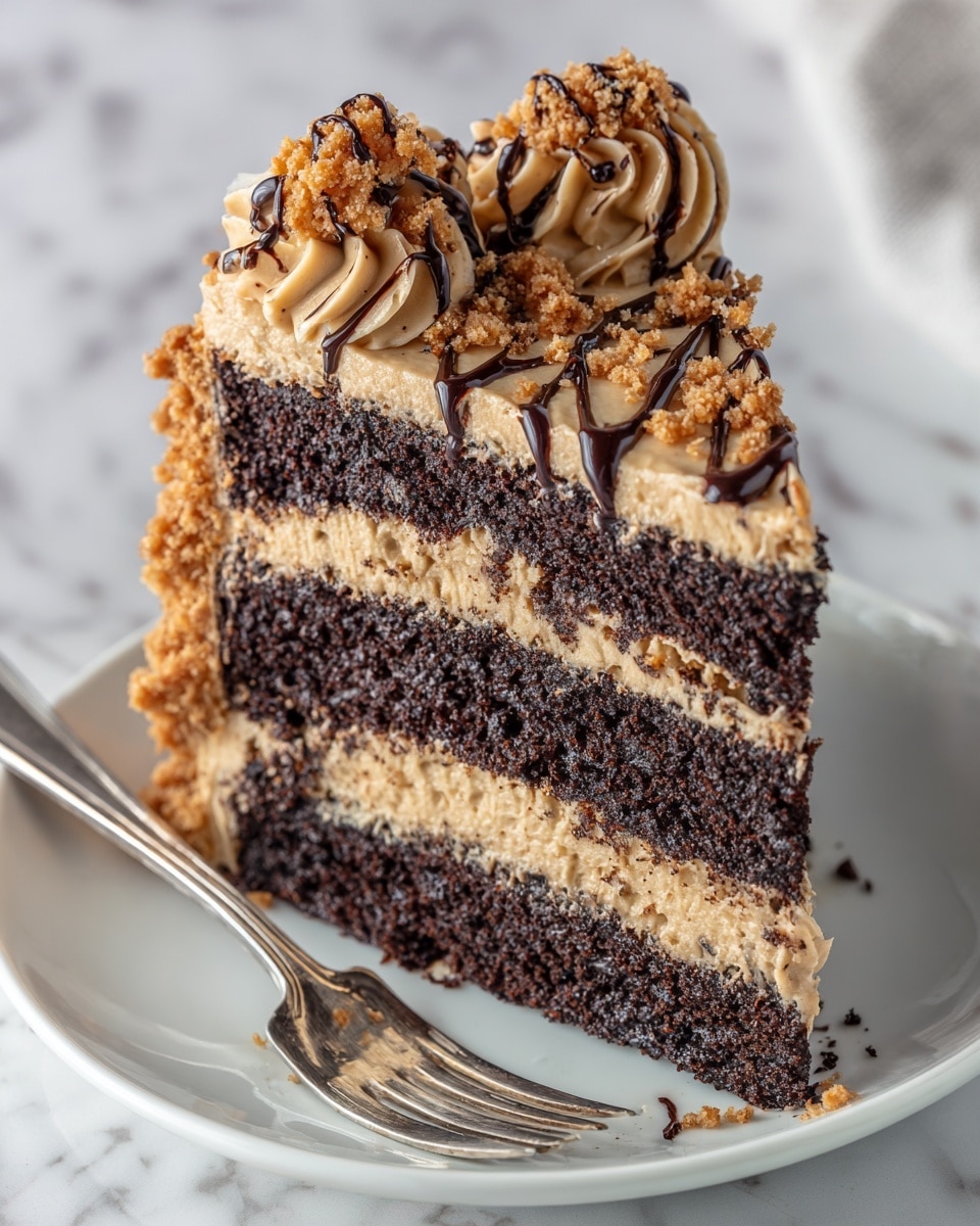 Capricorn Chocolate Layer Cake Recipe - Recipe Image