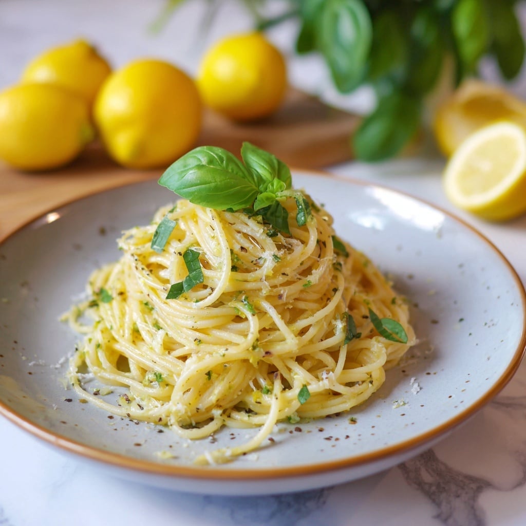 Lemon Cacio e Pepe Recipe - Recipe Image