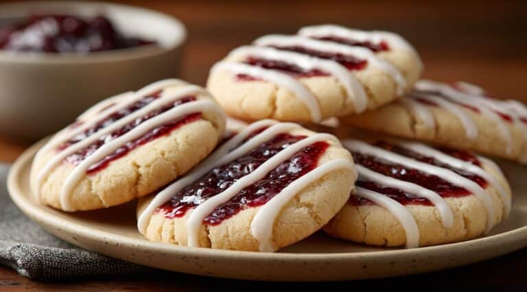 Easy Strawberry Shortbread Cookies- Deliciously Sweet Bites Recipe