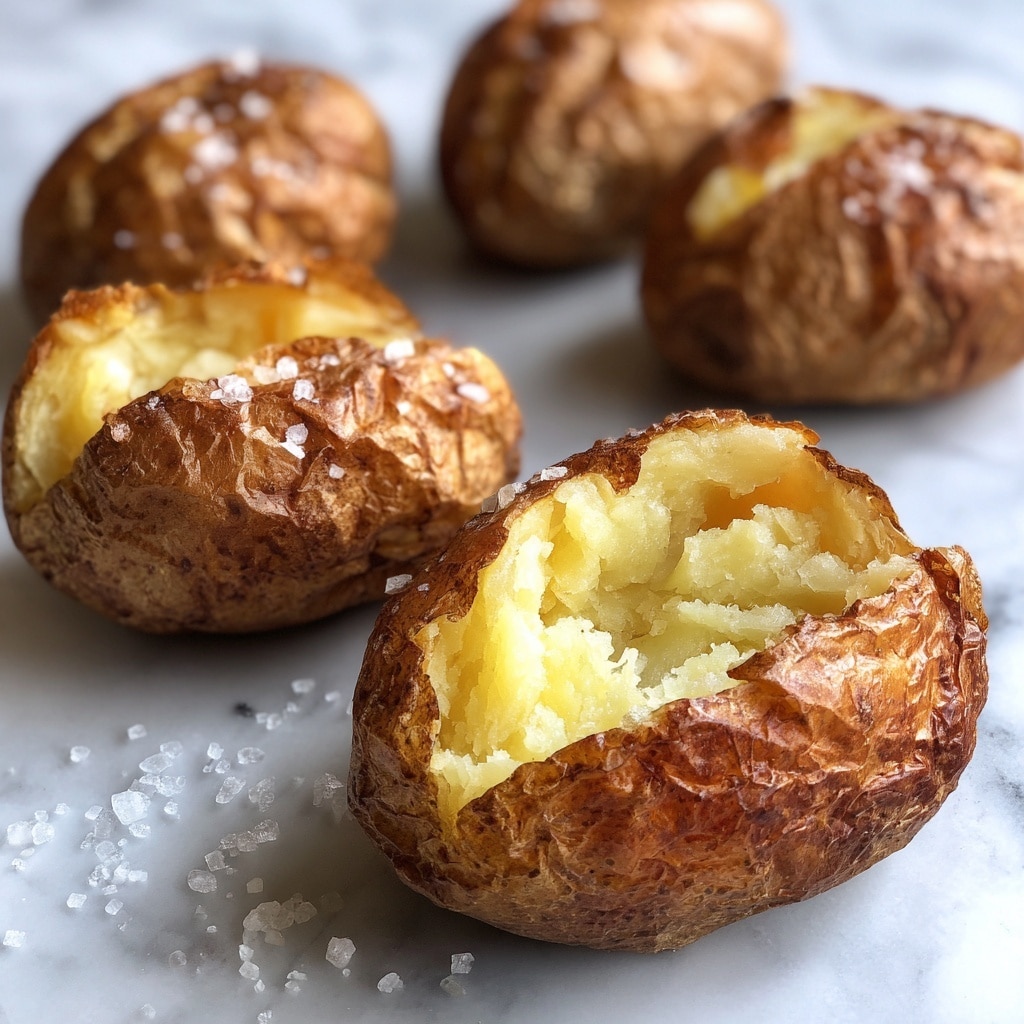 Air Fryer Baked Potatoes Recipe - Recipe Image