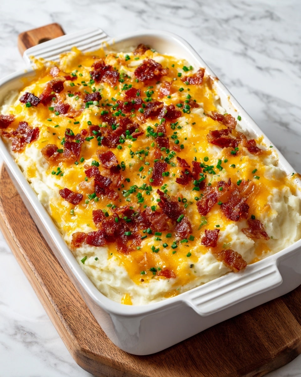 Twice Baked Potato Casserole Recipe - Recipe Image