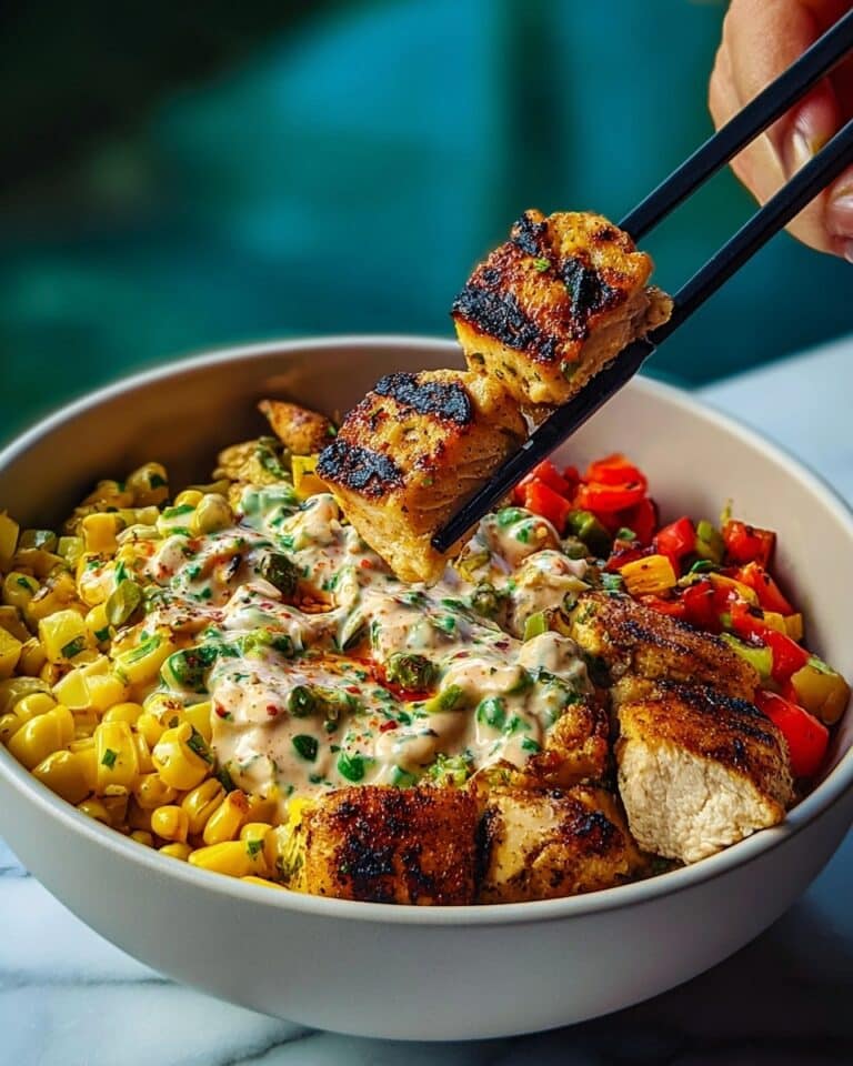 Chipotle Lime Chicken with Corn and Peppers Recipe