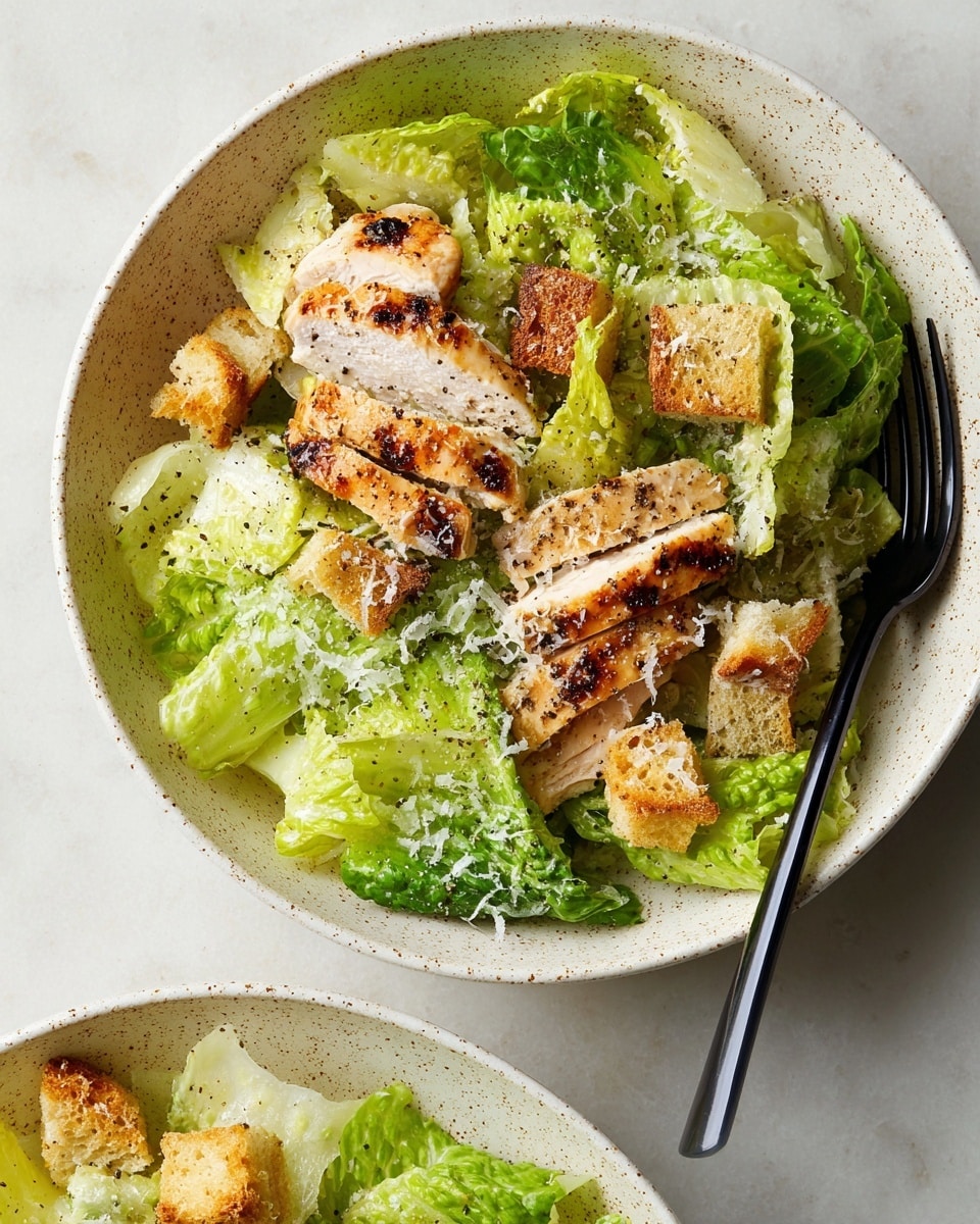 Chicken Caesar Salad Recipe - Recipe Image
