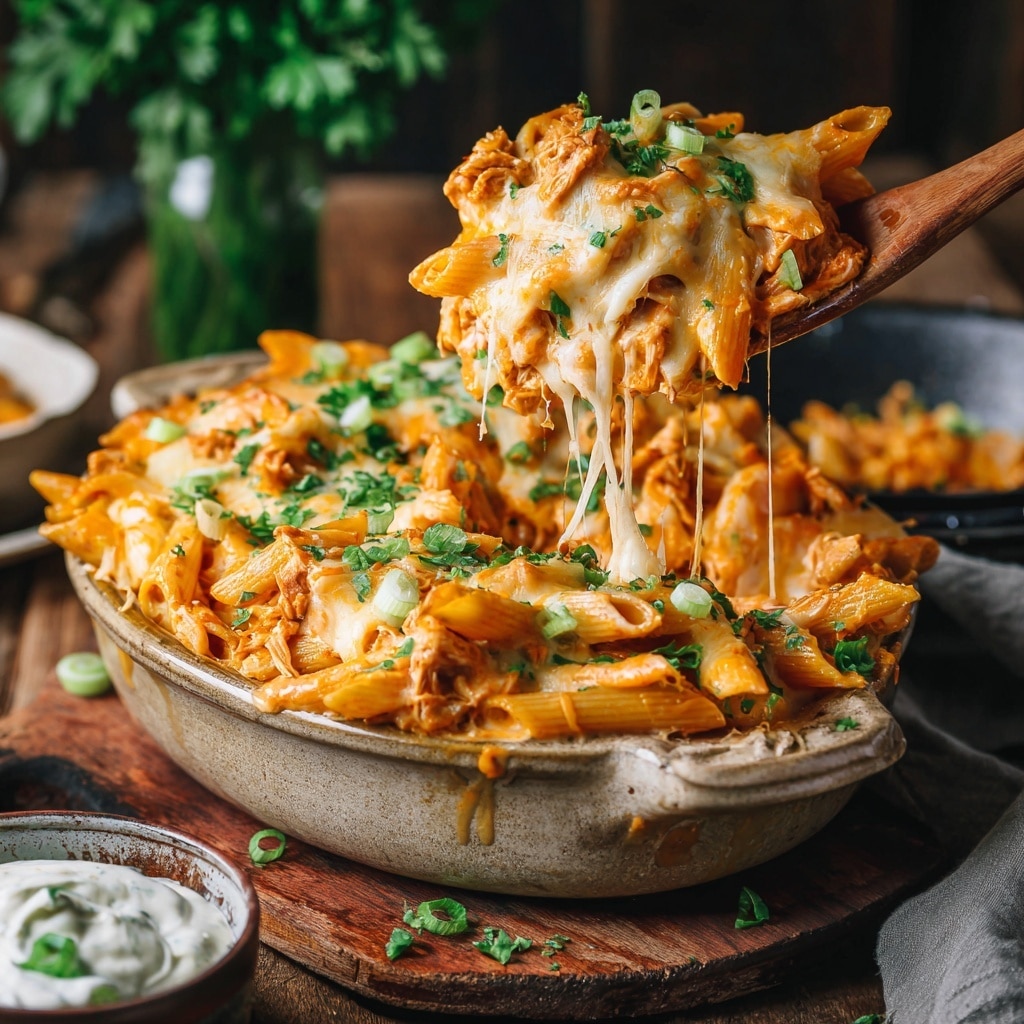 Creamy Cowboy Butter Chicken Pasta Recipe - Recipe Image