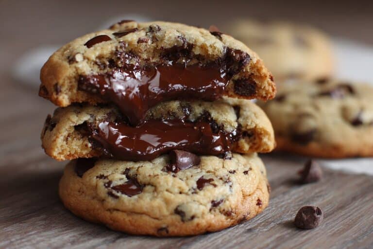 Ultra Thick Bakery Style Chocolate Chip Cookies Recipe