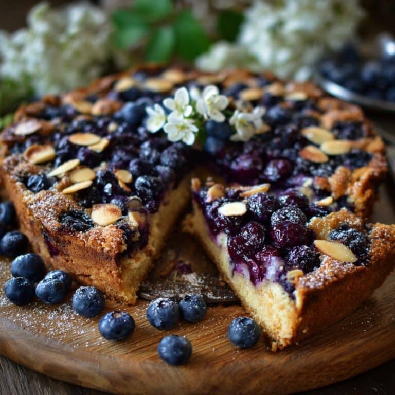 Blueberry Upside Down Cake Recipe