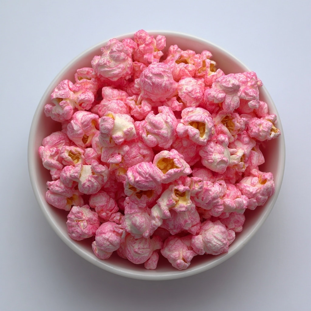 Pink Popcorn Recipe - Recipe Image