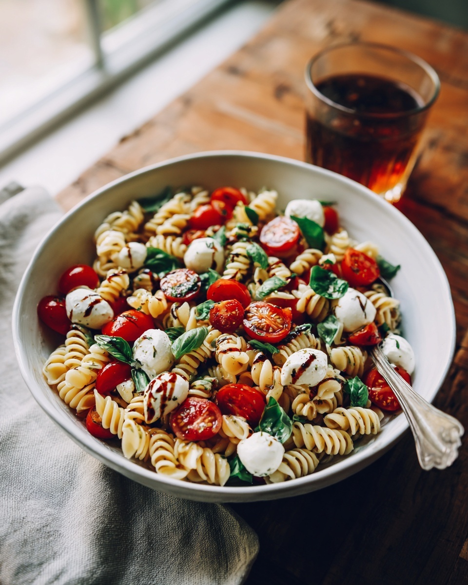 Italian Pasta Salad with Homemade Italian Dressing Recipe - Recipe Image