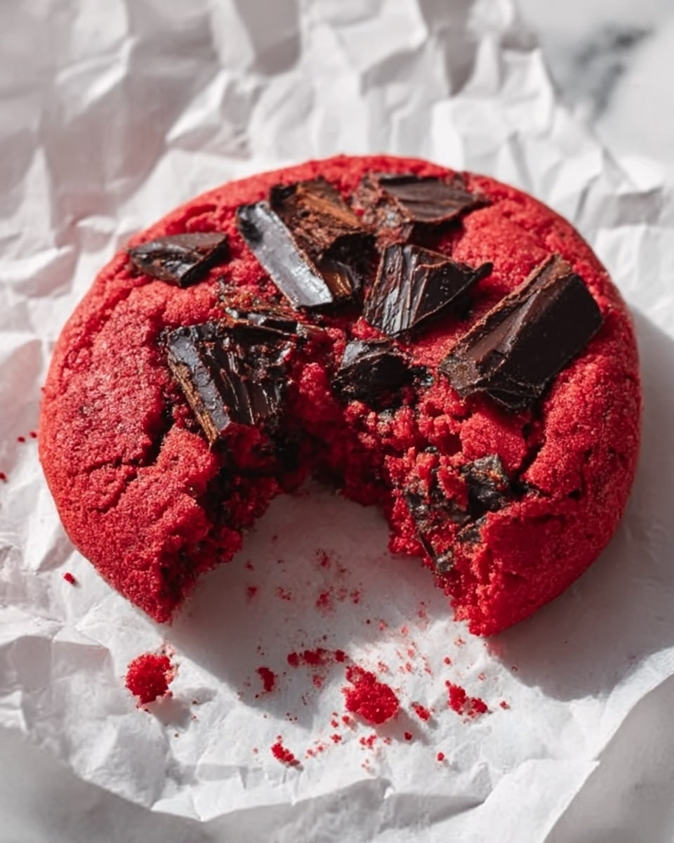 Homemade Red Velvet Oreo Cookies Recipe - Recipe Image