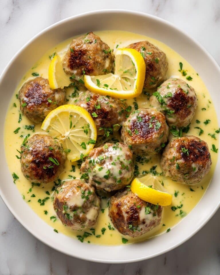 The Softest and Juiciest Greek Meatballs in Lemon Sauce Recipe
