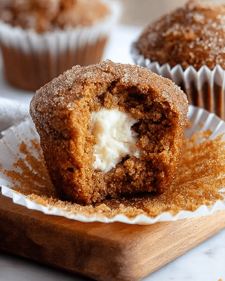 Pumpkin Cheesecake Snickerdoodle Muffins Recipe