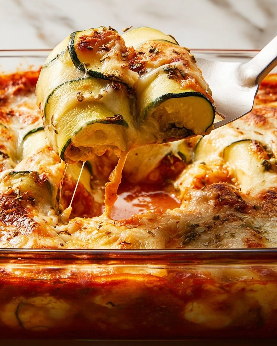 Zucchini Lasagna Roll-Ups Recipe - Recipe Image