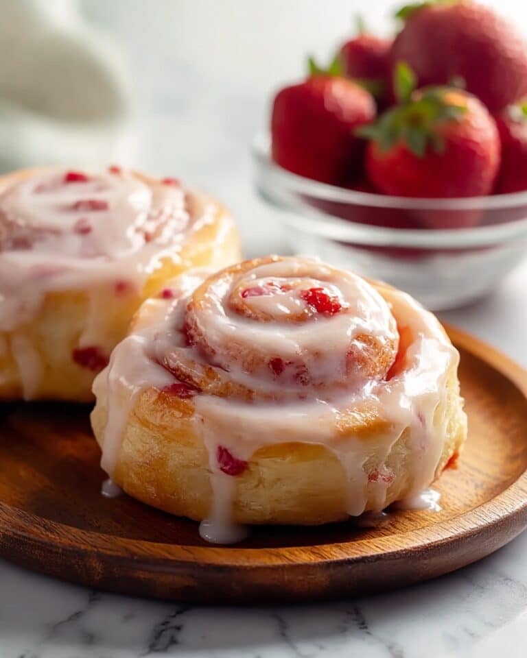 Strawberry Cinnamon Rolls Recipe