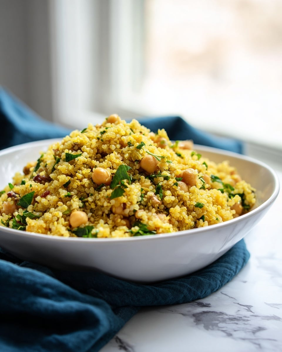 Simple Curry Spiced Quinoa Recipe - Recipe Image