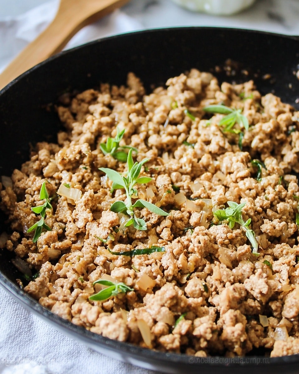 Seasoned Ground Chicken Recipe - Recipe Image